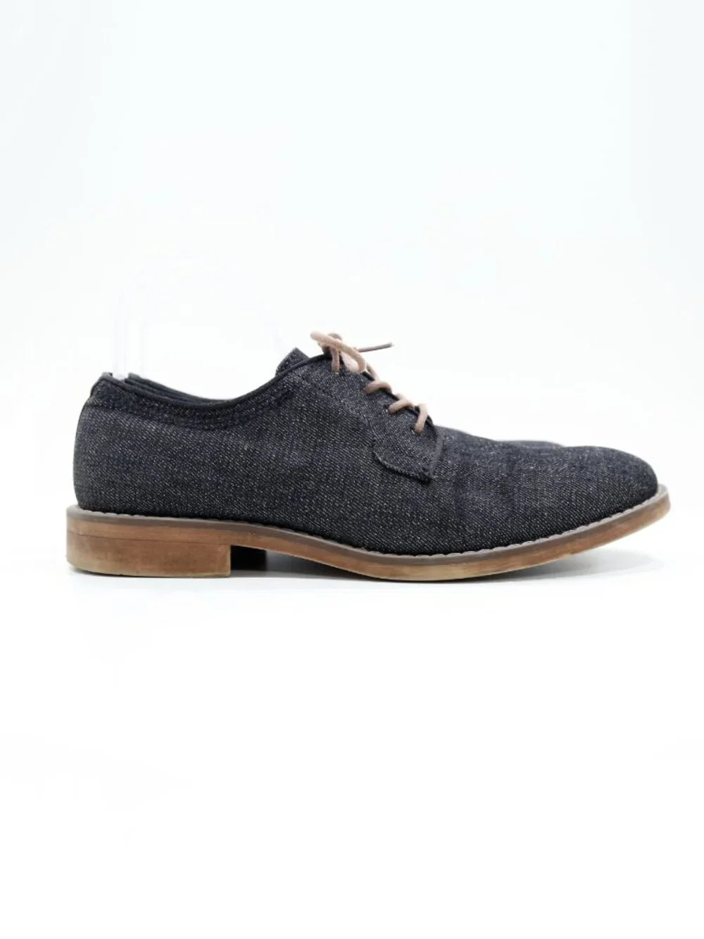 Calvin Klein Jeans Oran Black Denim Oxfords - Men's 9.5